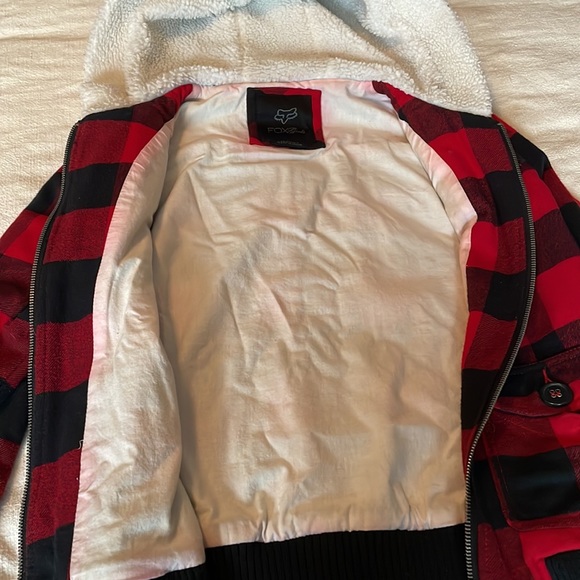 Fox Girls Checker Jacket - Picture 6 of 9